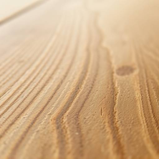 Close-up of a piece of oak wood, showcasing its grain and texture.